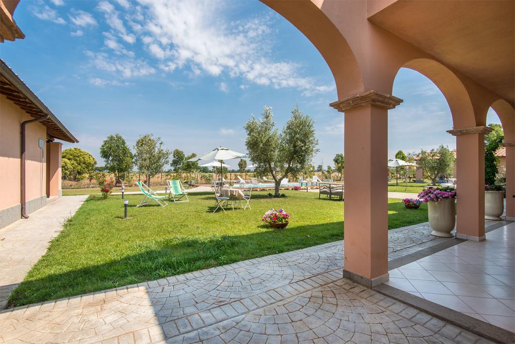 Вілла Agriturismo Pian Di Spille - Golf Таркуїнія Екстер'єр фото