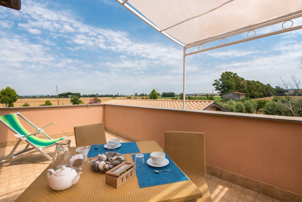 Вілла Agriturismo Pian Di Spille - Golf Таркуїнія Екстер'єр фото