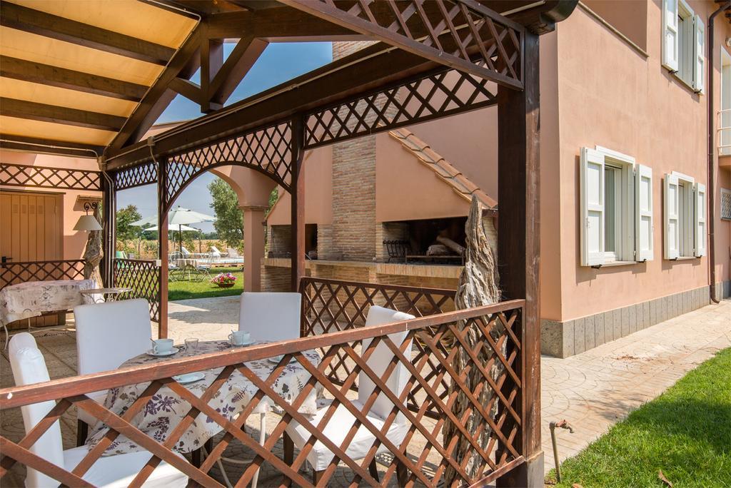 Вілла Agriturismo Pian Di Spille - Golf Таркуїнія Екстер'єр фото