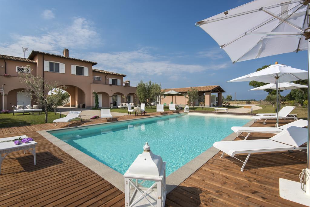 Вілла Agriturismo Pian Di Spille - Golf Таркуїнія Екстер'єр фото